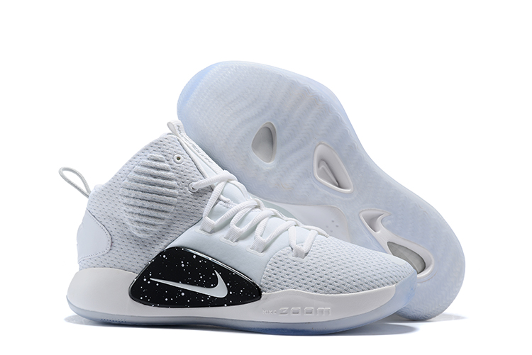 Nike Hyperdunk X White Black Shoes - Click Image to Close